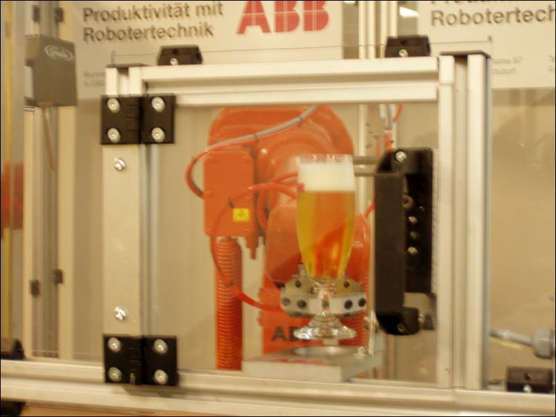 ABB IRB Beer Robot 